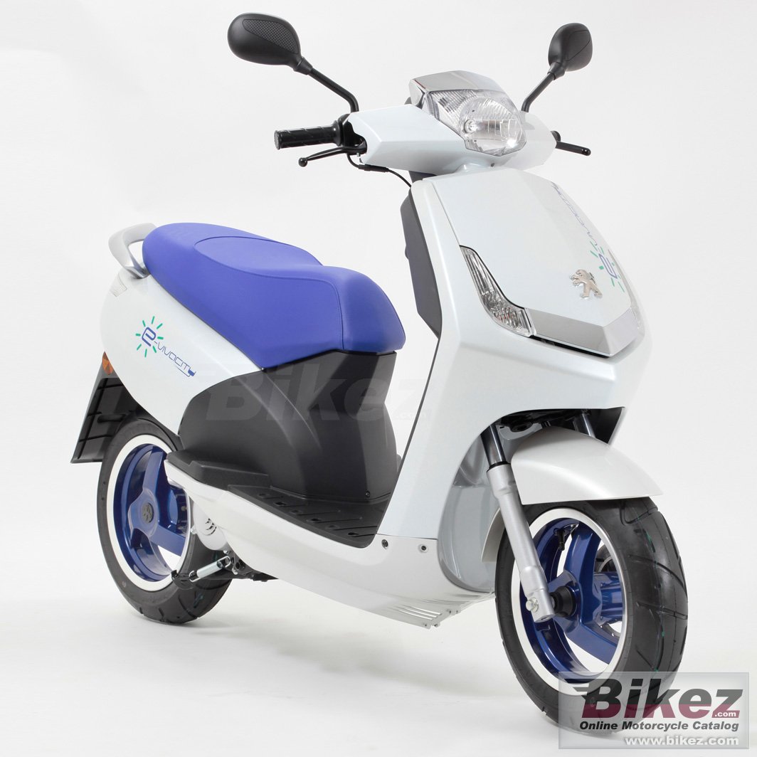 Big Peugeot vivacity electric picture and wallpaper from Bikez.com